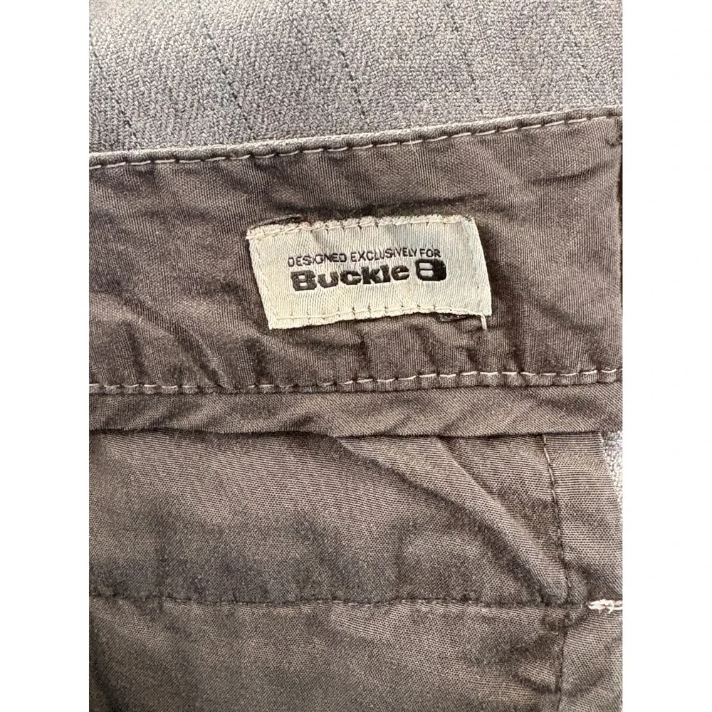 Hurley Mens Gray Heather Chino Shorts Size 36 Buckle Exclusive